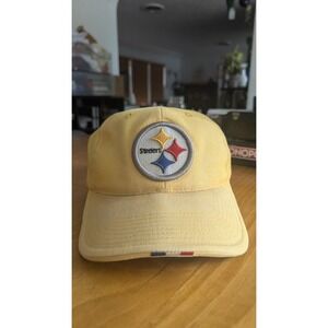 Vintage‎ Pittsburgh Steelers ANCO Yellow NFL Hat Cap Embroidered